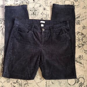 J. Crew Navy Blue 5 pocket Corduroy Trousers well loved